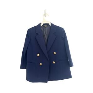 Navy Blue Vintage Boys Blazer